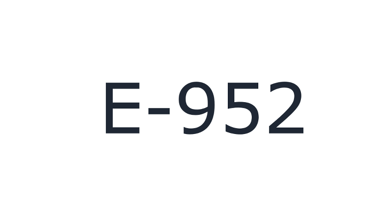 Sodium cyclamate E 952